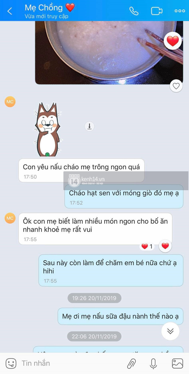 Âu Hà My từng rất thân thiết với mẹ chồng, còn khoe được gọi là con yêu - Ảnh 1.