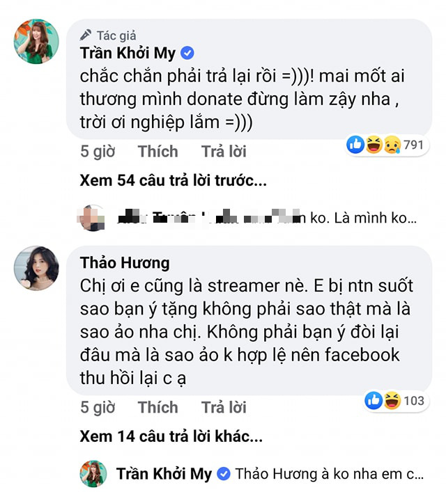 Vừa debut làm streamer, Khởi My đã gặp phải tình huống éo le... bị đòi lại tiền donate - Ảnh 7.