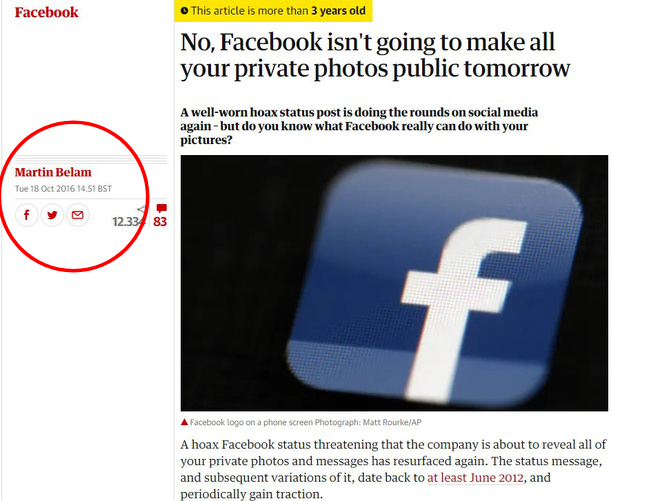 Cảnh báo: Facebook tự ý sử dụng ảnh của bạn... là thông tin giả - Ảnh 4.