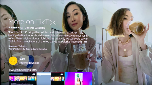 Bất chấp lệnh cấm, TikTok bất ngờ đem ứng dụng lên TV với tên gọi More on TikTok - Ảnh 2.