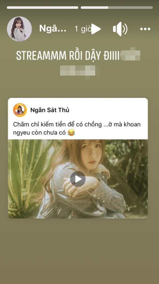 Ngân Sát thủ hậu chia tay ViruSs: Thay đổi ngoại hình, comment dạo nhận trai đẹp Rap Việt làm chồng - Ảnh 1.