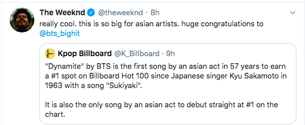 Tổng thống Hàn Quốc chúc mừng BTS làm nên lịch sử mới cho Kpop, loạt sao US-UK cũng phấn khích khen ngợi - Ảnh 9.