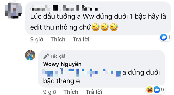 Hình ảnh gây lú đáng yêu: Wowy bỗng trở nên tí hon khi đứng cạnh gã khổng lồ Dế Choắt - Ảnh 4.