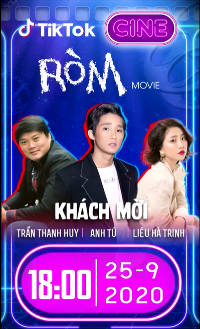 Đạo diễn, diễn viên phim “Ròm” livestream chia sẻ hậu trường phim trên TikTok - Ảnh 2.