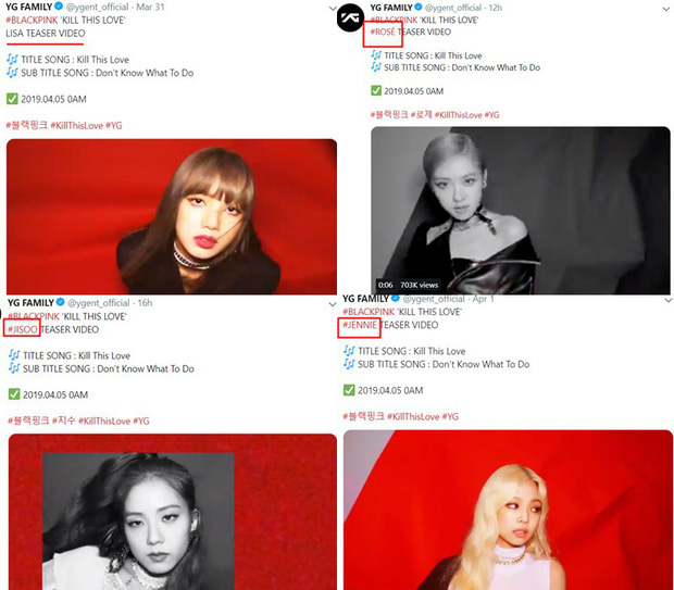 BLACKPINK cứ comeback là YG chọc chửi fan: Jisoo, Lisa và Rosé hết thiếu ảnh lại bị quên tên, còn mình Jennie là chưa lên thớt? - Ảnh 7.
