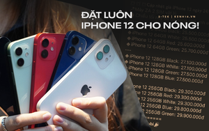 Cuối tuần nằm nhà online thấy iPhone 12 cập bến tại Việt Nam hot quá hay là mua luôn!