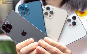 Ngắm trọn bộ iPhone 12 Pro đầy đủ 4 màu sắc vừa về Việt Nam