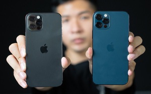 So sánh 2 màu đẹp nhất trên iPhone 12 Pro: Đen Graphite và Xanh Pacific