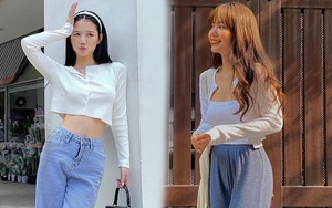 Không ai bảo ai, Amee - Mẫn Tiên - Linh Ka cùng diện 1 kiểu cardigan, hóa ra đây là hot item thu này