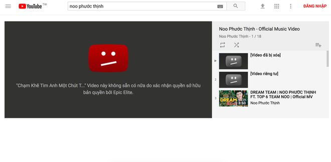Noo Phước Thịnh chính thức lên tiếng giải thích lý do MV Chạm khẽ tim anh một chút thôi bị gỡ khỏi Youtube - Ảnh 1.