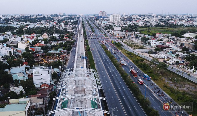 Cận cảnh mái vòm bằng thép công nghệ cao vừa lắp cho 2 nhà ga của tuyến Metro Bến Thành - Suối Tiên - Ảnh 6.