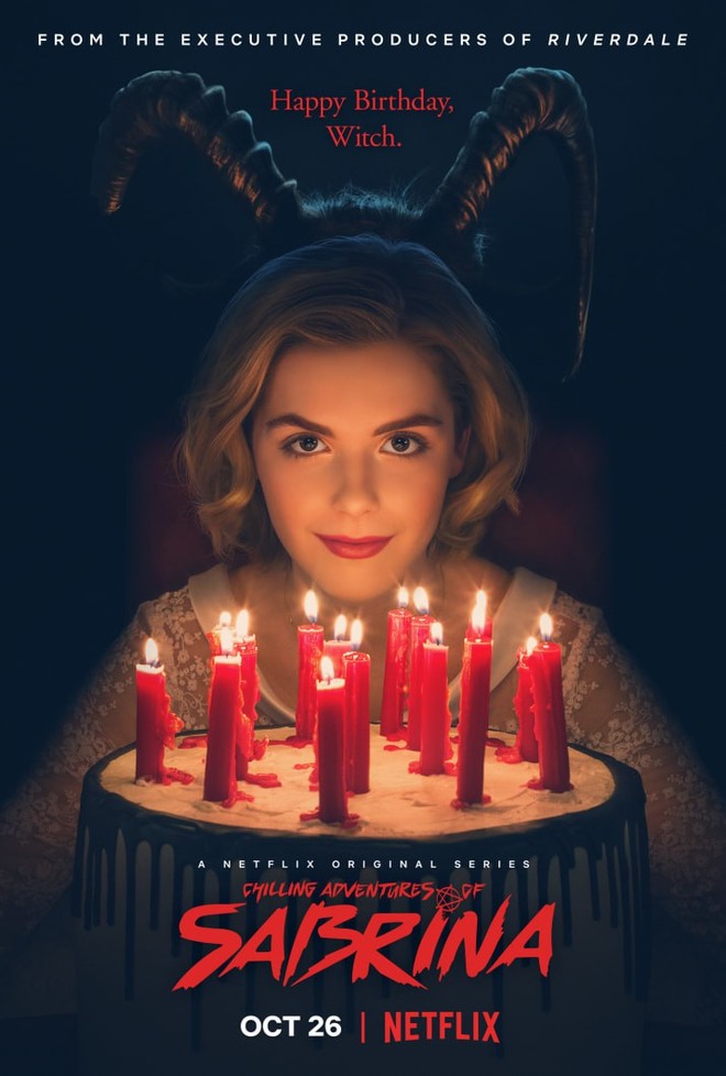 Cô phù thuỷ nhỏ Sabrina mừng sinh nhật 16 tuổi bằng phiên bản Netflix rùng rợn - Ảnh 2.