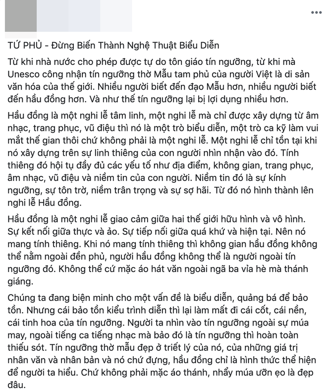 Những người hiểu biết tín ngưỡng thờ Mẫu nói gì về MV Tứ Phủ của Hoàng Thùy Linh? - Ảnh 3.