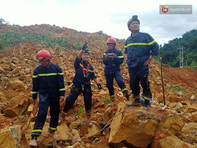 Khung cảnh kinh hoàng tại khu nhà điều hành thủy điện Rào Trăng 3 bị đất đá vùi lấp - Ảnh 8.