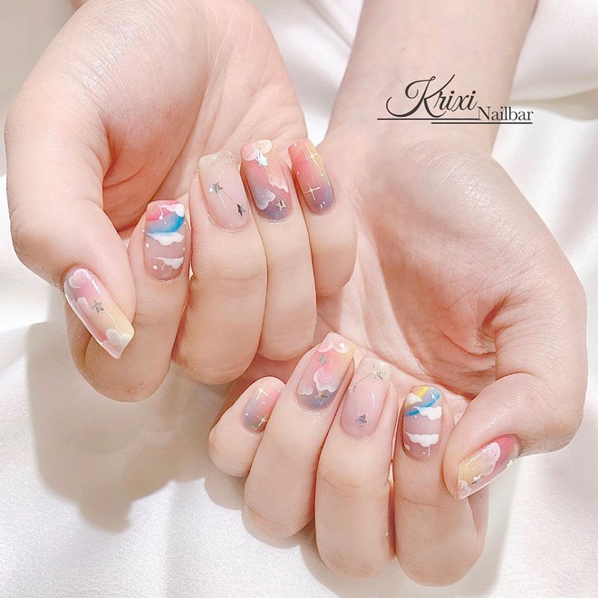 12 mẫu nail xinh hết nấc cho các cô gái “quẩy” 20/10, không làm thì phí lắm đây này - Ảnh 3.