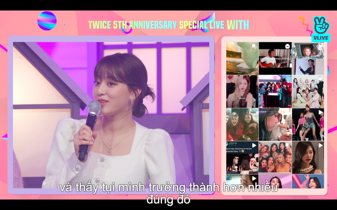 Tròn 5 năm debut, TWICE mở buổi live đặc biệt: Jeongyeon vắng mặt, các thành viên không ngại spoil ca khúc mới khiến fan sướng rơn - Ảnh 18.