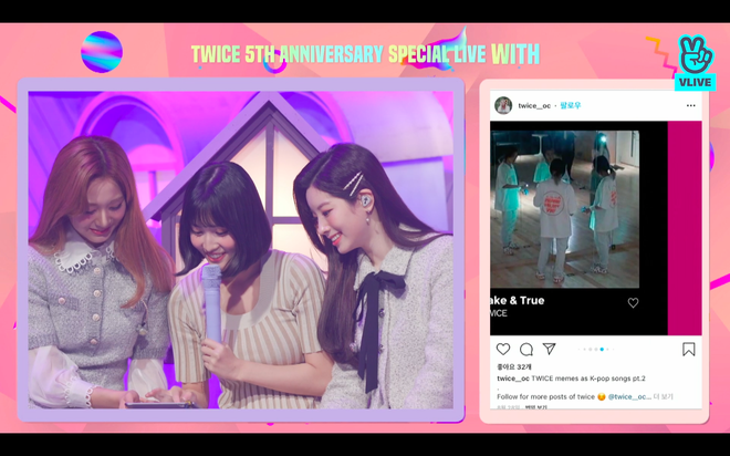 Tròn 5 năm debut, TWICE mở buổi live đặc biệt: Jeongyeon vắng mặt, các thành viên không ngại spoil ca khúc mới khiến fan sướng rơn - Ảnh 25.