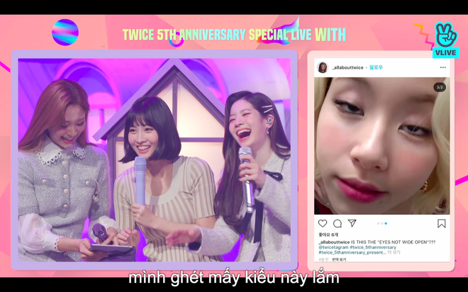 Tròn 5 năm debut, TWICE mở buổi live đặc biệt: Jeongyeon vắng mặt, các thành viên không ngại spoil ca khúc mới khiến fan sướng rơn - Ảnh 33.