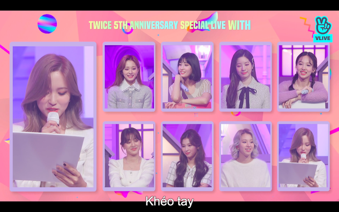 Tròn 5 năm debut, TWICE mở buổi live đặc biệt: Jeongyeon vắng mặt, các thành viên không ngại spoil ca khúc mới khiến fan sướng rơn - Ảnh 66.