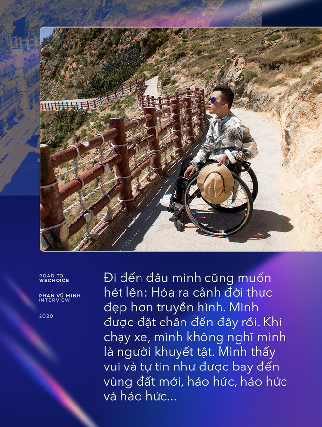 Phượt thủ liệt hai chân đi khắp Việt Nam bằng xe lăn: Không mong người khác trầm trồ, chỉ muốn bù đắp thanh xuân từng đánh mất - Ảnh 6.