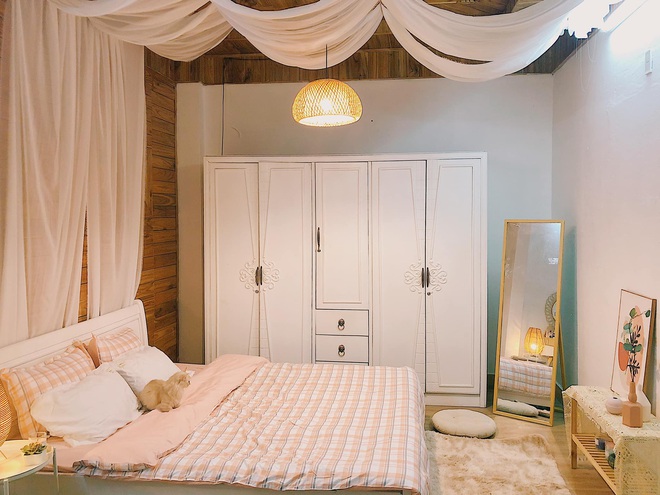 Phòng ngủ bừa bộn lột xác thành không gian cực chill: Màn cải tạo ngoạn mục với số tiền siêu rẻ khiến ai nấy mê tít - Ảnh 3.