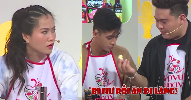 Tạm rời Rap Việt, Yuno Bigboi và Lăng LD khiến dàn sao Việt hoảng hốt trên show nấu ăn - Ảnh 4.