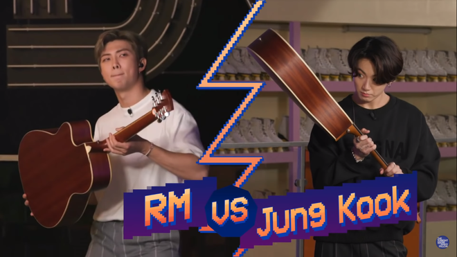 BTS vứt hết mọi hình tượng khi chơi game trên sóng truyền hình Mỹ - Ảnh 7.