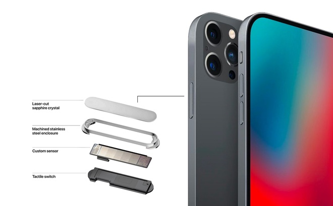 iPhone 12 sẽ không có Touch ID, người dùng lại phải kéo khẩu trang để mở máy! - Ảnh 1.