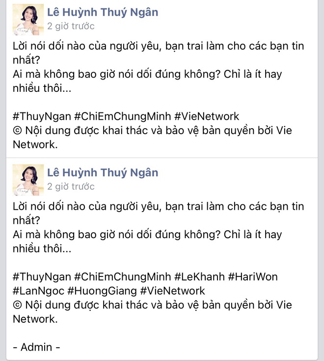 Fanpage Thúy Ngân gây xôn xao khi tag tên hội Chị Em Chúng Mình chỉ trừ mỗi Hương Giang giữa ồn ào với antifan - Ảnh 3.