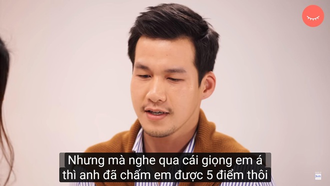 Love Is Blind: Đi hẹn hò giấu mặt, Cao Thiên Trang bị chấm... 5/10, cả 2 nhìn nhau gượng gạo - Ảnh 11.