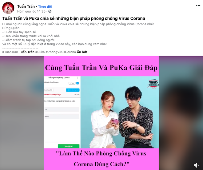 Thêm nhiều nghệ sĩ cùng hưởng ứng tham gia trả lời trắc nghiệm về virus Corona: Chi Pu, Khánh Vân hay Puka có điểm số xuất sắc hơn? - Ảnh 10.