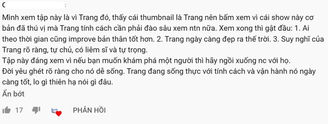 Cao Thiên Trang thẳng thắn đáp trả khi bị ném đá vì suy nghĩ ngược lại với chuẩn mực phụ nữ Á Đông - Ảnh 3.