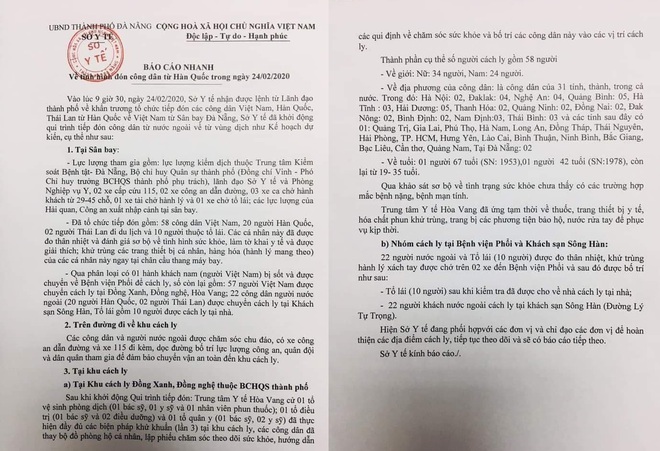 Vụ 80 người từ tâm dịch Daegu đến Đà Nẵng: 1 nam thanh niên bị sốt, 20 khách Hàn Quốc tạm chấp nhận cách ly tại bệnh viện - Ảnh 3.