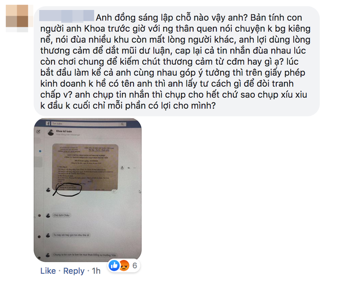 Producer Nemo tung loạt tin nhắn phản bác em gái Châu Đăng Khoa: từng là Chủ tịch Châu, Đổng sự trưởng Trần thân thiết nhưng giấy đăng ký kinh doanh lại chẳng hề thấy tên? - Ảnh 8.