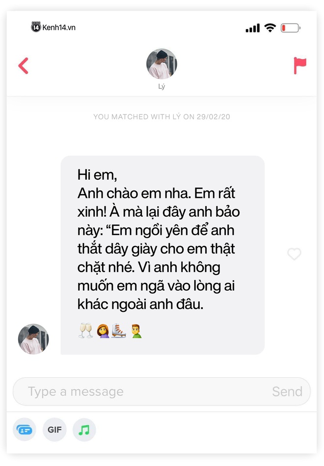 7 cách bắt chuyện đi thẳng đến nút unmatch trên Tinder: Nếu tính say Hello thôi thì lên giường ngủ sớm cho lành! - Ảnh 2.