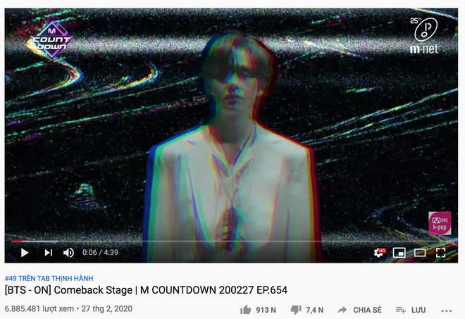 Loạt sân khấu comeback của BTS đạt views siêu khủng, lọt cả top trending nhưng MV vẫn lẹt đẹt, nghi vấn bị trừ 67 triệu views là có thật? - Ảnh 3.