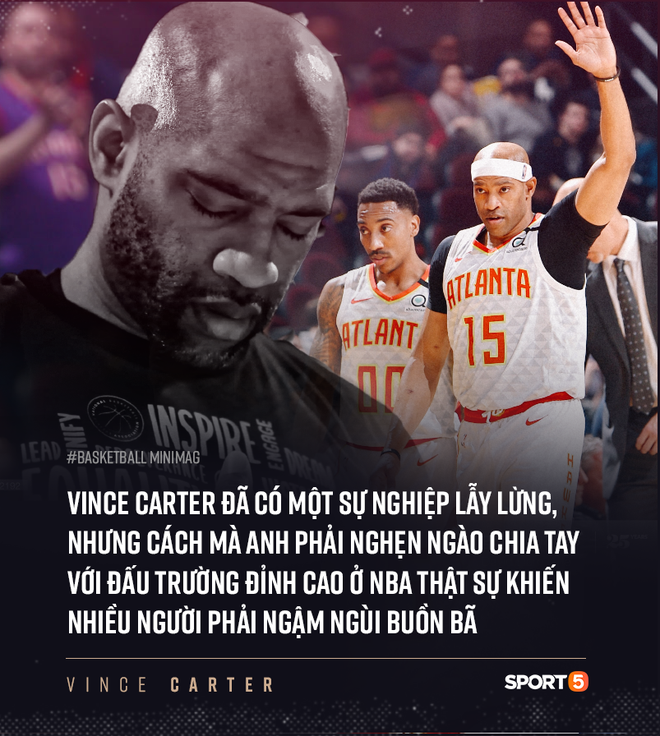 NBA hoãn vô thời hạn, kết thúc dang dở cho chuyến hành trình của cầu thủ 4 thập kỷ Vince Carter ? - Ảnh 4.