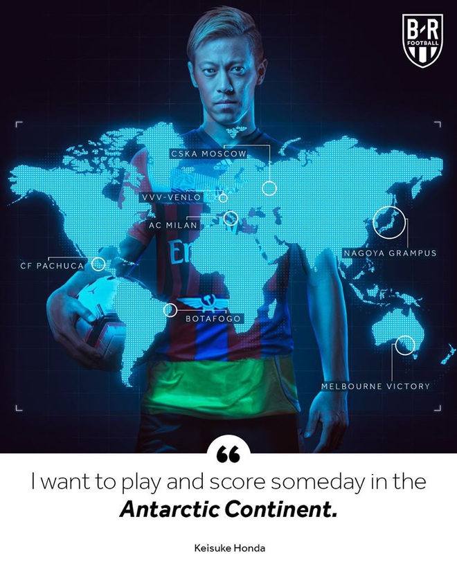 Huyền thoại Nhật Bản thiết lập thành tích khiến Messi lẫn Ronaldo cũng phải chào thua: Ghi bàn trên 5 châu lục khác nhau, mơ 1 ngày tỏa sáng ở... Nam Cực - Ảnh 3.
