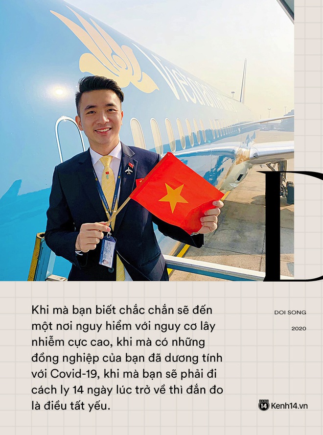 Tiếp viên trưởng Vietnam Airlines trên những chuyến bay cuối cùng vào tâm dịch: Tôi không dám nói với bố mẹ, chắc là lúc nào hạ cánh sẽ nhắn - Ảnh 2.