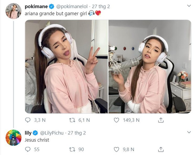 Thiên thần streamer Pokimane gây nổ mạng xã hội với màn cosplay thánh hủy show Ariana Grande, chuẩn đến từng sợi tóc! - Ảnh 3.