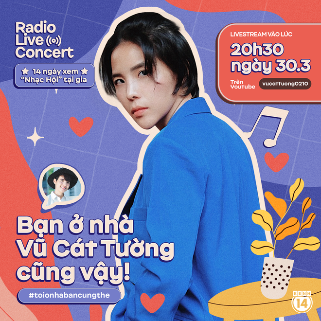 Có Người đang đợi để hát cho bạn nghe hôm nay: Vũ Cát Tường là chủ xị tiếp theo của Radio Live Concert, fan rần rần yêu cầu 1500 bài hát! - Ảnh 1.