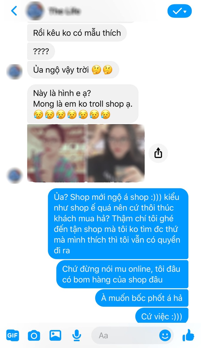 Lỡ hỏi 1 câu, cô gái bị chủ shop online nhắn tin không buông: Không mua thì hỏi làm gì? Shop đây mỗi ngày phốt 20-30 đứa! - Ảnh 3.