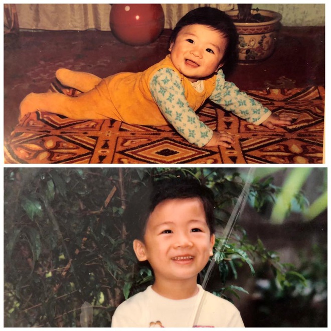 Loạt ảnh tuổi thơ của thiếu gia cực phẩm nhà bầu Hiển: Anh đẹp sẵn từ bé rồi nên không cần dậy thì thành công! - Ảnh 6.