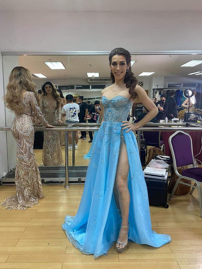 Chuyện hậu trường tại bán kết Miss International Queen 2020: Mặc dù là đối thủ, Hoài Sa đã có hành động đẹp dành cho người đẹp Mỹ! - Ảnh 3.