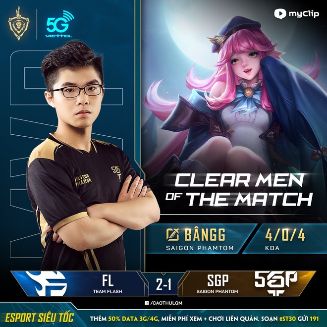 Lai Bâng hay ADC xuất sắc hơn, lời giải còn bỏ ngỏ, nhưng SaiGon Phantom thì lại thêm một lần thất bại dưới tay Team Flash! - Ảnh 2.