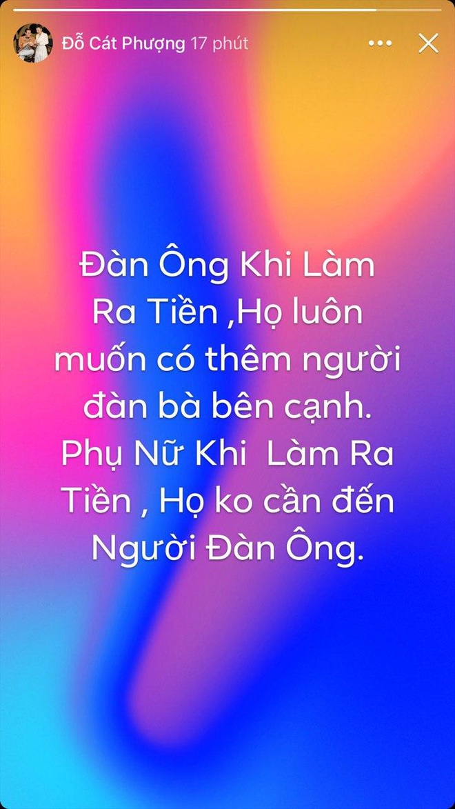 Cát Phượng bỗng than thở đàn ông luôn muốn có thêm đàn bà, dân tình hoang mang: Lại có biến với Kiều Minh Tuấn chăng? - Ảnh 2.