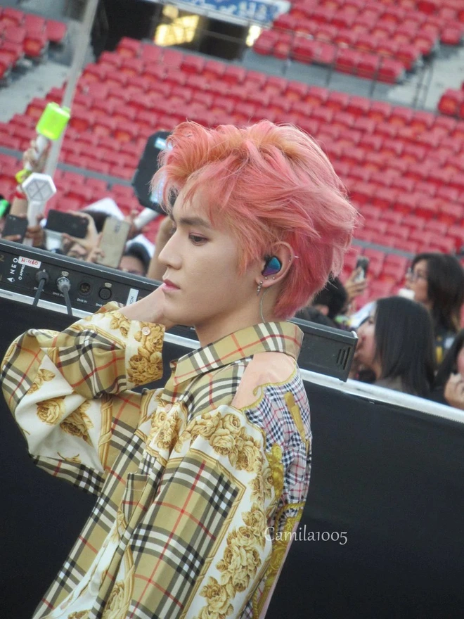 Hé lộ nhan sắc thật của loạt idol Kpop qua ảnh chụp vội ở concert: Tứk vì ánh sáng kém, camera thường không dìm nổi - Ảnh 15.