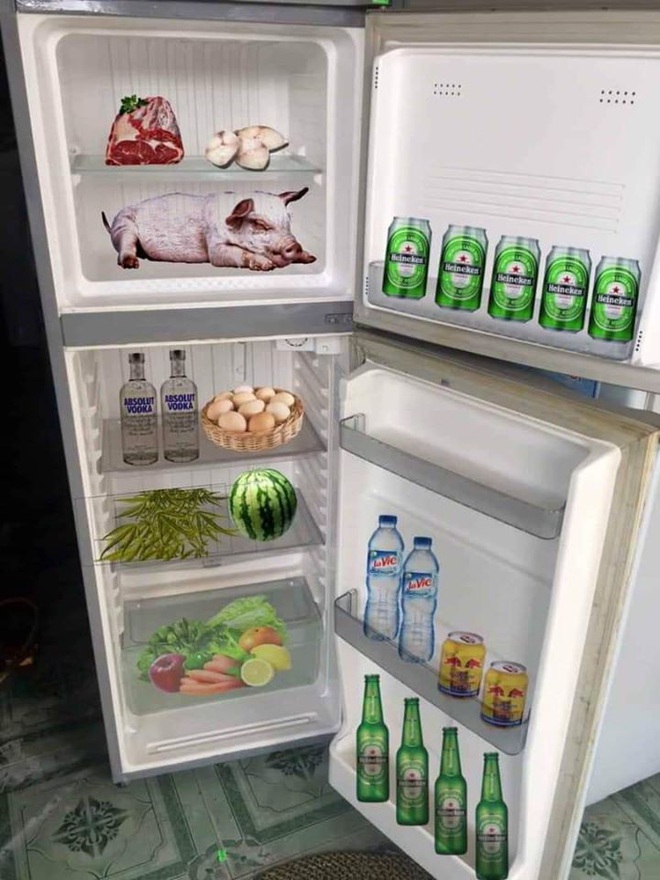 Trend từ Tết nhưng đến gần đây lại hot trở lại: Khoe tủ lạnh mùa dịch, nhà đầy ắp, nhà lại... “không có gì hết trơn” - Ảnh 11.