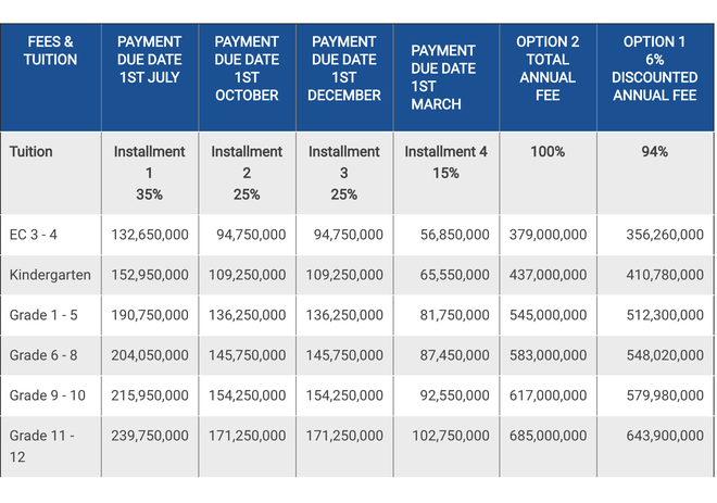 Shock với mức học phí của các trường Quốc tế tại TP.HCM, có nơi lên đến gần 800 triệu/năm - Ảnh 5.