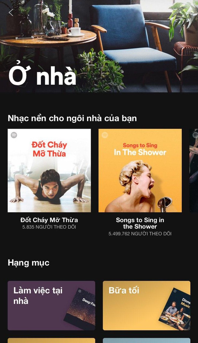 Ở nhà chẳng chán khi Spotify tâm lý mức này: Lập 1500 list nhạc cho bạn nghe đủ lúc ăn, ngủ, chill cho đến lúc tắm, từ nhạc Việt, Hàn, Anh Mỹ đều đủ cả! - Ảnh 1.